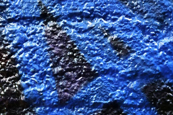 Закрыть Текстуру Красочной Граффити Краски Старых Потрескавшихся Бетонных Стенах Высоком — стоковое фото