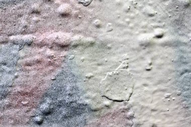 Kırmızı mavi mor ve gümüş conrete ve tuğla duvarlarda renkli grafiti boya yüksek çözünürlüklü doku