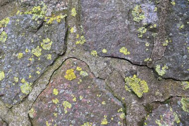 Yüksek çözünürlükte granit kaya dokusunun ayrıntılı yakın yüzeyi