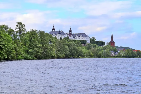 Schöne Aussicht Auf Einen Norddeutschen See Einem Sonnigen Tag Mit — Stockfoto