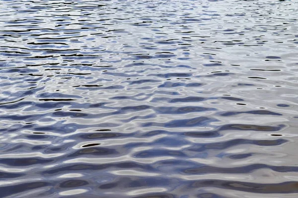 Zavřít Pohled Vodní Plochy Pobřeží Velkého Jezera — Stock fotografie