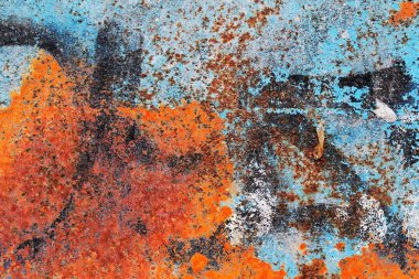 Bir vintage yıpranmış bir görünüm beton ve granit duvarların ayrıntılı dokular