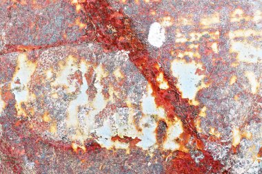 Bir vintage yıpranmış bir görünüm beton ve granit duvarların ayrıntılı dokular