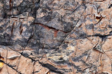 Bir vintage yıpranmış bir görünüm beton ve granit duvarların ayrıntılı dokular