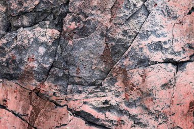 Bir vintage yıpranmış bir görünüm beton ve granit duvarların ayrıntılı dokular