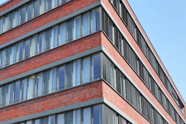 Arquitectura Moderna Edificios Oficinas Puerto Kiel Alemania — Foto de Stock