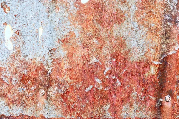 Detailed Close View Weathered Rusty Metal High Resolution — Stock fotografie