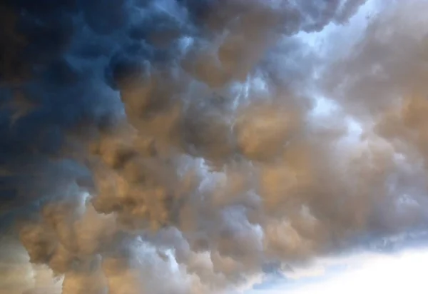 Stunning and dramatic cloud formations during a thunderstorm over europe