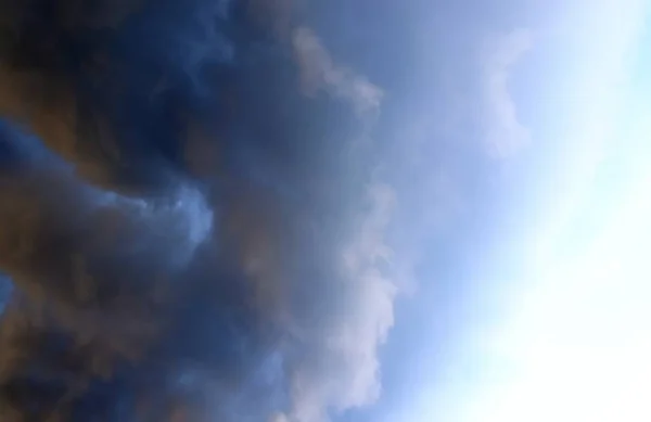 Drámai Gomolyfelhő Felhők Előtt Közben Egy Vihar Észak Európa Felett — Stock Fotó