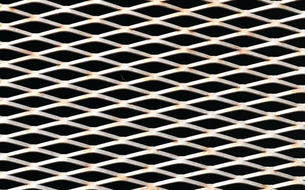 Rincian Tampilan Close Pada Tekstur Struktur Logam Dan Baja Dalam — Stok Foto