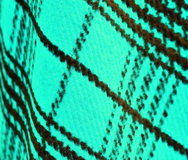 Rincian Tampilan Dekat Pada Tekstur Tekstil Berwarna Warni Yang Ditemukan — Stok Foto