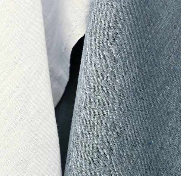 Detaljerad Närbild Olika Typer Texturer Textil Och Tyg — Stockfoto