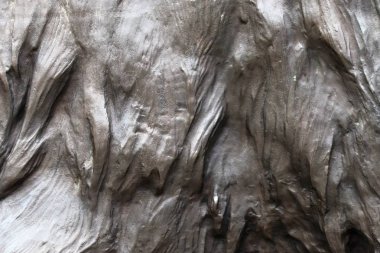 Londra Uk caddelerinde bulunan eski metal yapı dokularının detaylı yakın plan görüntüsü