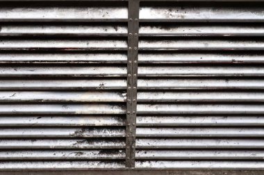 Londra Uk caddelerinde bulunan eski metal yapı dokularının detaylı yakın plan görüntüsü