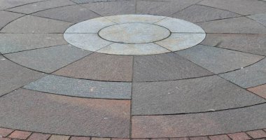 Yüksek çözünürlüklü kaldırım taşı dokusuna yüksek çözünürlüklü yüksek çözünürlüklü kapalı görünüm