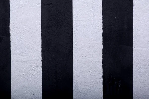 Schwarze Und Weiße Streifen Der Wand — Stockfoto