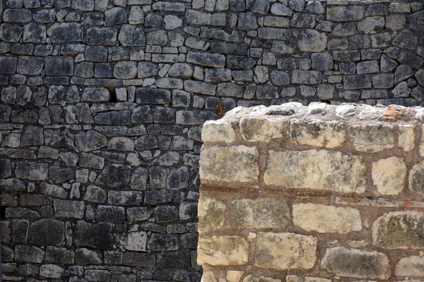 Altes Mauerwerk Einem Antiken Tempel Konzept Backstein Hintergrund — Stockfoto