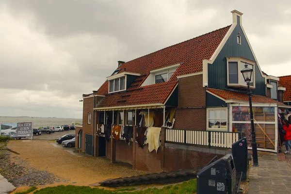 Ολλανδία Εξοχικό Σπίτι Από Θάλασσα — Φωτογραφία Αρχείου