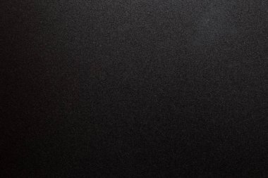 siyah deri doku arka plan. Tahıl gösterilen siyah deri renk örneği bir bölümünü kapat 