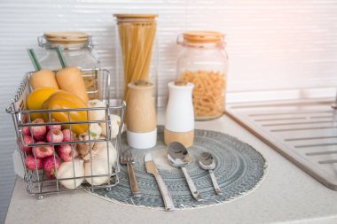 Mutfakta baharatlar Boş alan 