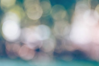 Bokeh arka plan su spreyi.