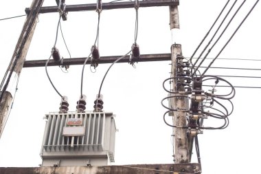 AC yüksek voltajlı güç transformatörü. 