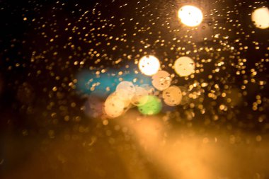 Araba bokeh görüntü 