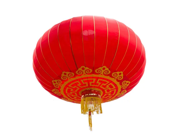 Chinese lantern on white background. — Stock Photo, Image