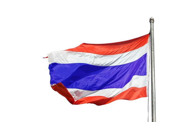 Bandeira nacional de Tailândia — Fotografia de Stock