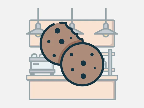 Cookies. — Stock Vector