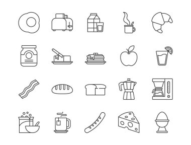 Tarih ve saat simgeleri kümesi. 