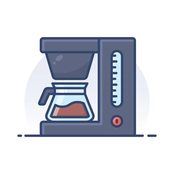 Kaffeemaschine. — Stockvektor