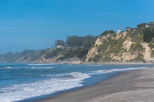 Plaja Frumoasa Din California Plaja Stinson Satul Bolinas Coasta Pacificului — Fotografie de stoc gratuită