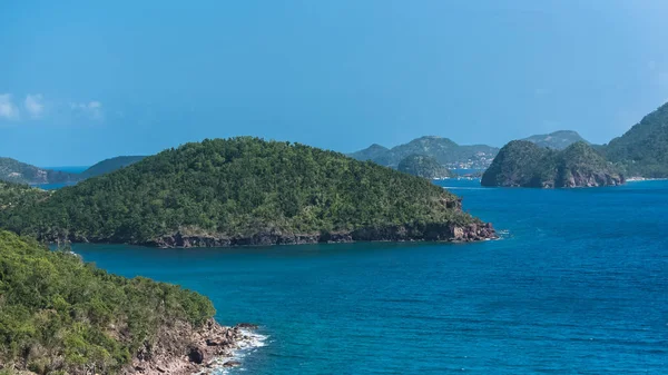 Guadalupe Hermoso Paisaje Marino Las Islas Saintes — Foto de Stock