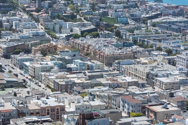 San Francisco Panorama North Beach Embarcadero Pozadí — Stock fotografie