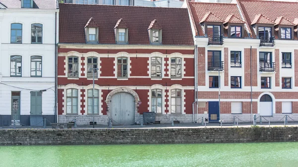 Lille Antiga Fachada Centro Bela Cidade Norte França — Fotografia de Stock