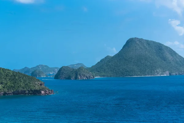 Guadalupe Hermoso Paisaje Marino Las Islas Saintes —  Fotos de Stock