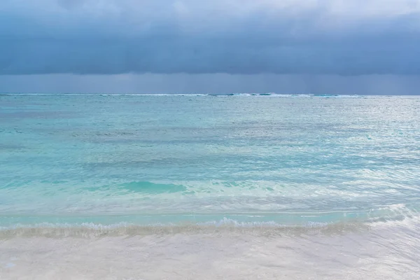 Panorama Van Lagune Het Koraalrif Achtergrond Guadeloupe — Stockfoto