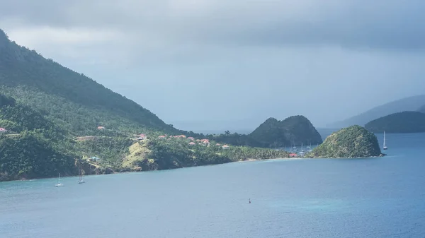 Guadeloupe Piękne Seascape Wysp Saintes — Zdjęcie stockowe