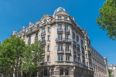     Paris, bina güzel, Marais tipik Paris cephe 