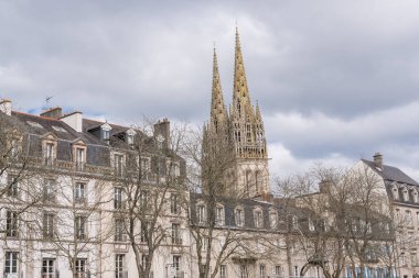 Fransa, Katedrali, Saint Corentin Quimper ve şehir binaların 