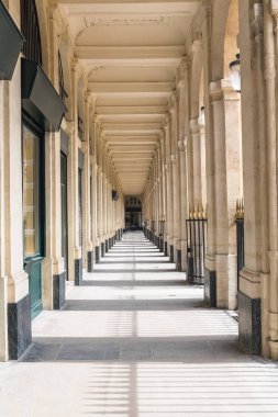     Paris, Palais Royal, güzel bakış açısı 