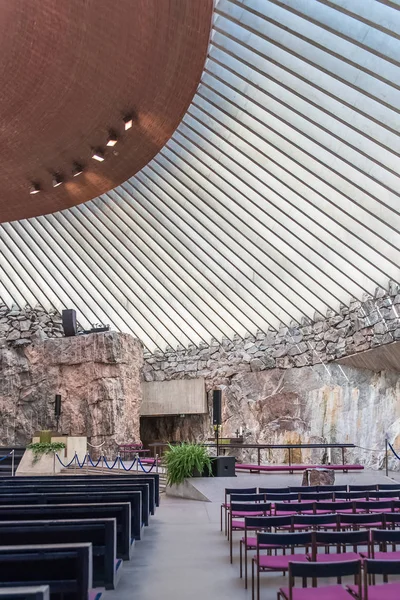    Finlandiya Helsinki, aynı, kaya Kilisesi 