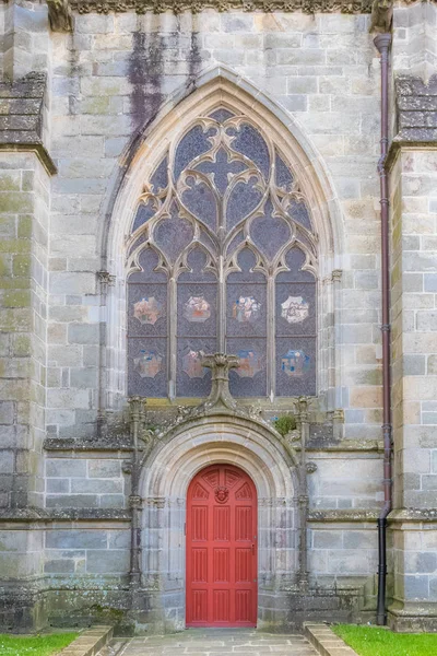 Fransa, Katedrali, Saint Corentin Quimper kırmızı kapı 