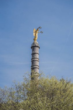     Paris, du Chatelet, Çeşme heykeli yer du Palmier 