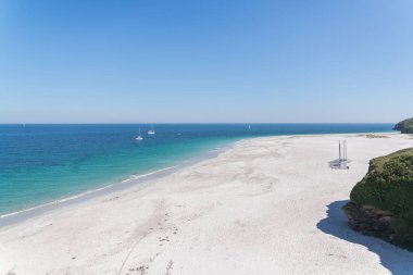     Beach, ile de Groix in Morbihan, in Brittany, Plage des Grands Sables 