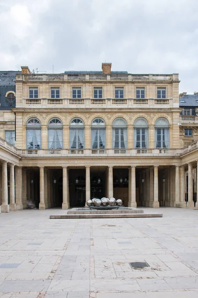 Parigi Luogo Del Palais Royal Prospettiva Architettonica — Foto Stock