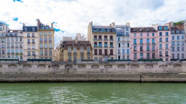 Paris, güzel evler bankalar, quai des Grands-Augustins 