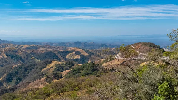 Costa Rica Panorama Bahía Nicoya Vista Desde Las Montañas Monteverde — Foto de stock gratuita