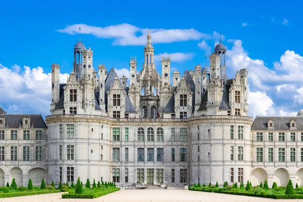 Chambord Slott Frankrike Vackra Franska Arvet Panorama — Stockfoto